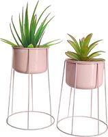 Produits de jardin Offre Spéciale forme de pot de fleur galvanisé décorations pour la maison nouveau design jardinière en métal fabricant en gros fournisseur