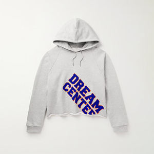 Sweats à capuche pour hommes personnalisés Fabricants de vêtements 100% coton 420 500 600 Gsm Sweat à capuche court graphique Boxy avec strass - Product Image 2