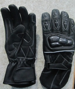 ถุงมือมอเตอร์ไซด์หนังเต็มนิ้วแบบกำหนดเอง, ถุงมือ LED หน้าจอสัมผัสระบายอากาศได้กันน้ำมอเตอร์ครอสขี่จักรยานสามารถปรับแต่งได้ - Product Image 1