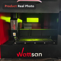 Machine de découpe laser à fibre de cabine Wattsan 1313 A pour tôles, aluminium et cuivre, 4kW, 1300*1300mm, CE