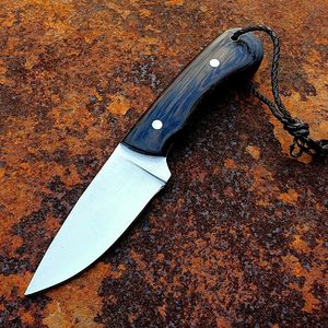Wholesale Customized High Quality OEM ODM Service Handmade Stainless Steel Hunting Fixed Blade <b>Knife</b> With Leather Sheath <b>Knife</b> - Product Image 2