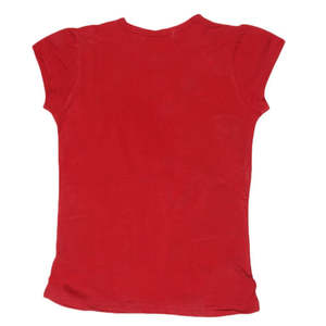 Camiseta de Manga Corta para Niñas - Color Granate - Product Image 2