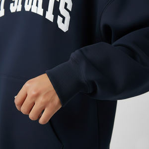 Sudadera con Capucha Extra Grande de Alta Calidad para Mujer, con Hombros Caídos, Transpirable, de Secado Rápido, Abrigada para Invierno, Directo de Fábrica - Product Image 4