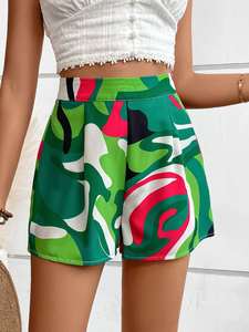 Short de Sublimation pour femmes Leggings brossés élastiques d'été Short de compression par Sublimation Short de motard pour femmes - Product Image 3