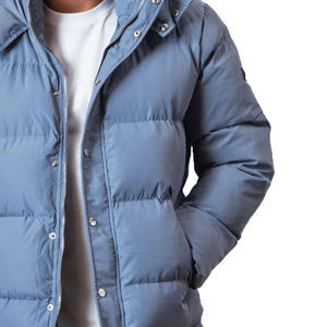 Veste matelassée personnalisée dans les meilleurs matériaux de qualité supérieure veste d'hiver avec poches zippées tenue décontracté pour hommes - Product Image 3