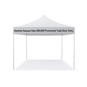 Gazebo in Alluminio Seba 300x300, Tende Promozionali per Fiere - Product Image 2