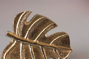 Aluminum leaf classy knob <b>pull</b> cabinet drawer <b>for</b> <b>home</b> dresser door cabinet furniture decorative kitchen wardrobe handle knobs - Product Image 3