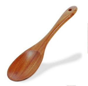 Cuchara maciza de madera de acacia, Juego de 2 servidores de ensalada de madera de mango marrón, Juego de 2 servidores de ensalada de madera, KETCHENWAR ÚNICO HECHO A MANO - Product Image 5