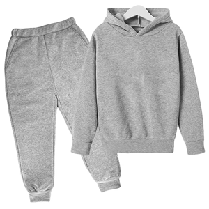 Conjuntos de ropa para niños Chándales personalizados para niños con manga larga Conjunto de chándales para niños de alta calidad 100% algodón - Product Image 1