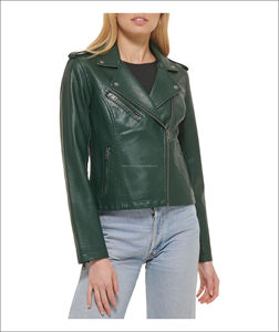 Boomletcorp แจ็คเก็ตนักขี่จักรยานผู้หญิงหนังแท้100% กันลมระบายอากาศไซส์ใหญ่ XL แขนยาวกันน้ำสำหรับการแข่ง - Product Image 1