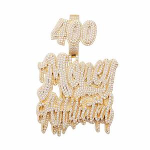 Élégant luxe 925 argent Sterling Leb Grown diamant pendentif femmes nouveau Design VVS clarté haute qualité Style Hip Hop - Product Image 4