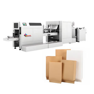Fully Automatic Paper <b>Bag</b> <b>Making</b> <b>Machine</b> Sharp Bottom Paper <b>Bag</b> <b>Making</b> <b>Machine</b> - Product Image 4