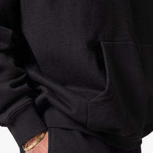 Sudaderas con capucha personalizadas para hombre bolsillos Raglan funcional peso pesado alta calidad hombres Sudadera con capucha 100% algodón sudaderas con capucha - Product Image 4