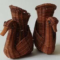 2025 Rattan Vase For Tree Handicraft Round <b>Hanging</b> <b>Baskets</b> plant pot planter <b>basket</b> - Product Image 4