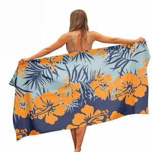 Venta al por Mayor de Pareos Bohemios Tropicales para Mujer, Estilo Lava Lava, para Playa, Vacaciones de Verano, Resort, Isla, Viajes - Product Image 2