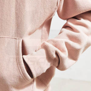 Wholesale High Quality OEM <b>Men's</b> Fleece Pullover <b>Hoodie</b> Custom Embroidery Puff Printing Solid Pattern 100% Waterproof Cotton - Product Image 3