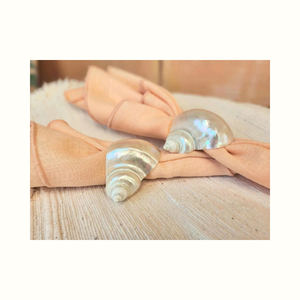 Anneau de serviette Turbo Shell pour accessoires de table à manger, décoration intérieure et fournitures hôtelières - Product Image 1