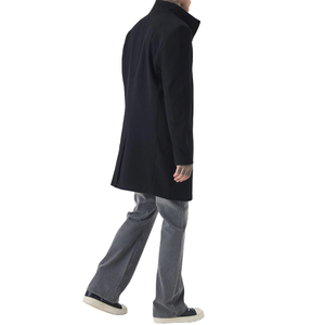 Suéter de Invierno para Hombre, Personalizable, de Punto, con Cuello Largo y Doble Botonadura, Mezcla de Lana, Transpirable, Ecológico y de Alta Calidad - Product Image 2