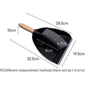 Compact Sweeping Floor <strong>Brush</strong> with Handle Mini <strong>Hand</strong> Broom and Dustpan Set for Dust Removal - Product Image 3