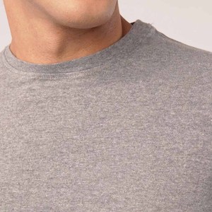 Cou Slim Fit T-shirt à manches courtes Personnaliser la conception T-shirt imprimé Coupe régulière Tricot côtelé QUICK DRY Tee Shirt pour hommes - Product Image 6