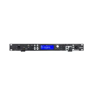 1U Compact Size Rack Mount Conference System Recorder with USB/ TF/ Hard Disk and LCD Display