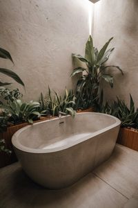 Bañera Acrílica Moderna con Calefacción, Textura de Piedra Premium, Bañera Independiente, Baño de Spa de Lujo para Hotel - Product Image 5