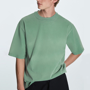 Tendance Hommes T-shirt et Manches Courtes Oversize 100% Coton Hommes T-shirt doux qualité - Product Image 4