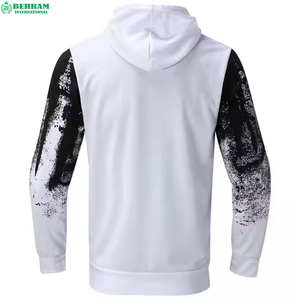 Behram International Sportswear Heavyweight Custom Tracksuit Fleece <b>Pullover</b> Hoodie Trouser Sets Side Pockets Autumn - Product Image 4