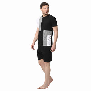 Conjunto de verano de secado rápido para hombre, conjuntos de verano informales transpirables de manga corta para adultos con diseño y tamaño personalizados - Product Image 6