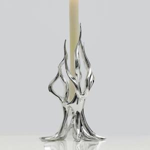 เชิงเทียนอลูมิเนียมตกแต่งโต๊ะตกแต่งสำเร็จสีดำเชิงเทียนตกแต่งบ้าน - Product Image 4