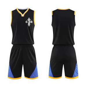 Nuevo diseño personalizado Conjuntos de baloncesto para hombres Verano Secado rápido Transpirable 100% Material de poliéster Premium Alta calidad - Product Image 1