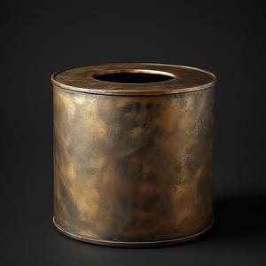 Boîte à mouchoirs multifonctionnelle en métal faite à la main, style moderne et simple, taille et couleur personnalisables, offrant une durabilité supérieure et une finition lisse - Product Image 2