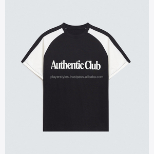 T-shirt ajusté personnalisé, respirant, durable, 100% coton, t-shirts à empiècements, vêtements de mode ethnique, tailles personnalisées - Product Image 2