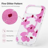 Coque pour 17 Pro Max en TPU+TPE, design cartoon, transparente, anti-jaunissement, résistante aux rayures, protection OEM/ODM en gros