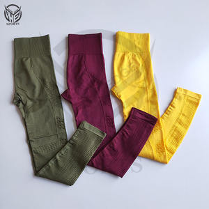 Leggings de Yoga para Mujer, Elásticos, Cómodos, con Corte en V, Pantalones de Gimnasio de Secado Rápido, Talla Grande, Ligeros - Product Image 6