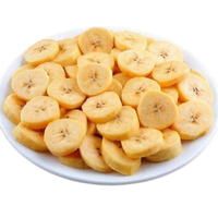 Bananes croustillantes frites sous vide Snack Bananes séchées croustillantes répondant aux normes d'exportation