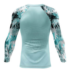 เสื้อ Rash Guard สำหรับว่ายน้ำและวิ่งผ้ายืดป้องกันผื่นสำหรับดำน้ำดูปะการัง - Product Image 2