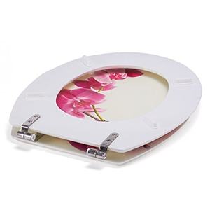 ฝารองนั่งชักโครก MDF สีขาว ลันยู - Product Image 3