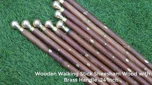 Bastón de Madera Moderno y Ligero a Precio Económico, Bastón de Apoyo para Movilidad Resistente para Personas Mayores, Caminata Segura, Mango en T de Agarre Suave - Product Image 4