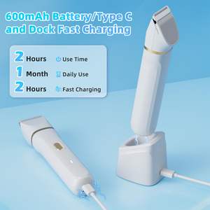 Afeitadora Eléctrica 5 en 1 Húmeda y Seca, Impermeable IPX7, USB C, para Mujer, Depiladora Corporal, Facial y de Área Íntima, para Uso en Bikini y Rostro - Product Image 3