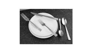 Lot de 5 couverts en acier inoxydable dans un fini poli parfait pour la vaisselle de mariage élégante à la maison - Product Image 3