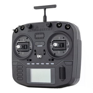 Radiocommande noire avec écran et cardans réglables pour le contrôle de drones FPV - Product Image 3