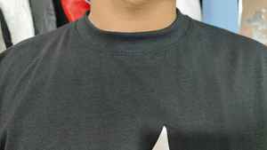 Camiseta de manga corta con estilo, corte holgado, tejido ligero, poliéster/algodón, transpirable, antibolitas, informal, para hombre - Product Image 6