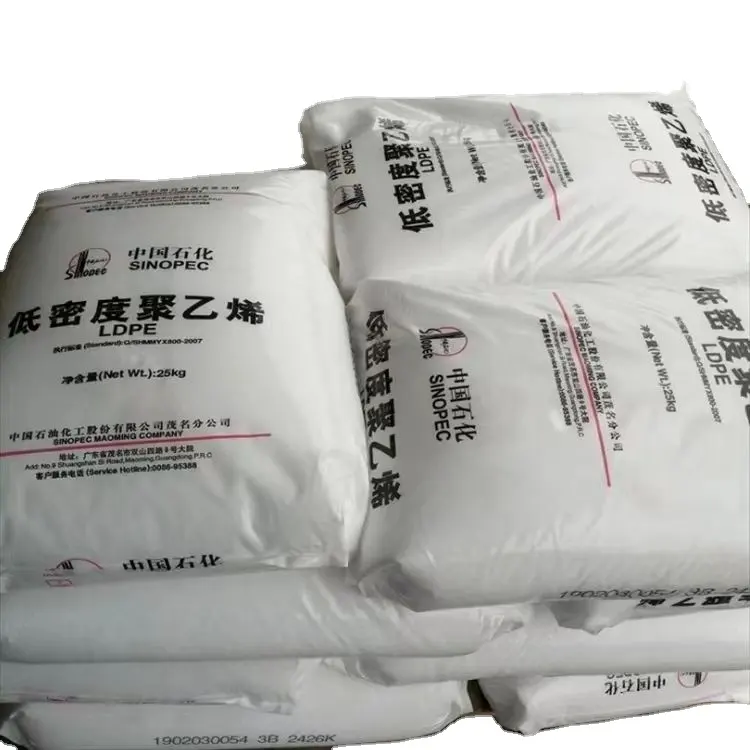 Doğrudan üretim bakire/geri dönüşümlü polietilen granülleri LDPE granülleri film sınıfı toplu 25kg torba ambalajında satılık