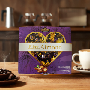 ROYAL DE DOLTON Elegant <b>Almond</b> Chocolate Solid Milk Biscuit Powder Nut-Inc Ball Pattern Candy Packaged Elegant Wrapping Paper - Product Image 3