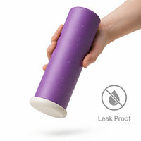 Botella de Agua Moderna de 350 ml con Tamaño Compacto y Diseño Ligero para Gimnasio, Yoga y Caminatas al Aire Libre