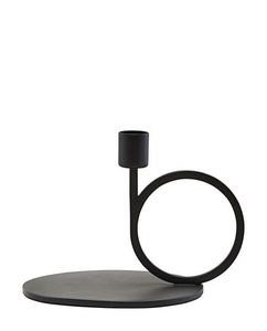 Bougie décorative moderne en métal support de pilier noir fini pour la maison mariage noël éclairage de table décor fait à la main en vrac - Product Image 6