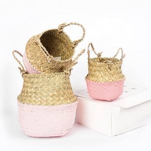 Portalápices de Pasto Marino para Organización de Escritorio, Cesta de Almacenamiento de Papelería de Pasto Marino, al Precio Más Bajo - Product Image 3