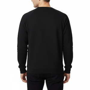 Sweat-shirt oversize tendance pour homme en molleton 100% coton de qualité supérieure, coupe ample, épaules tombantes, basiques pour homme, sweat-shirts et pulls - Product Image 6