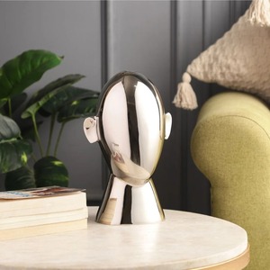 Sculpture de tigre noir, objet de table, décoration artistique moderne, accent décoratif pour les événements de bureau, l'accueil des invités, décoration de table - Product Image 4